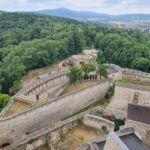 výhľad z veže Trenčianskeho hradu