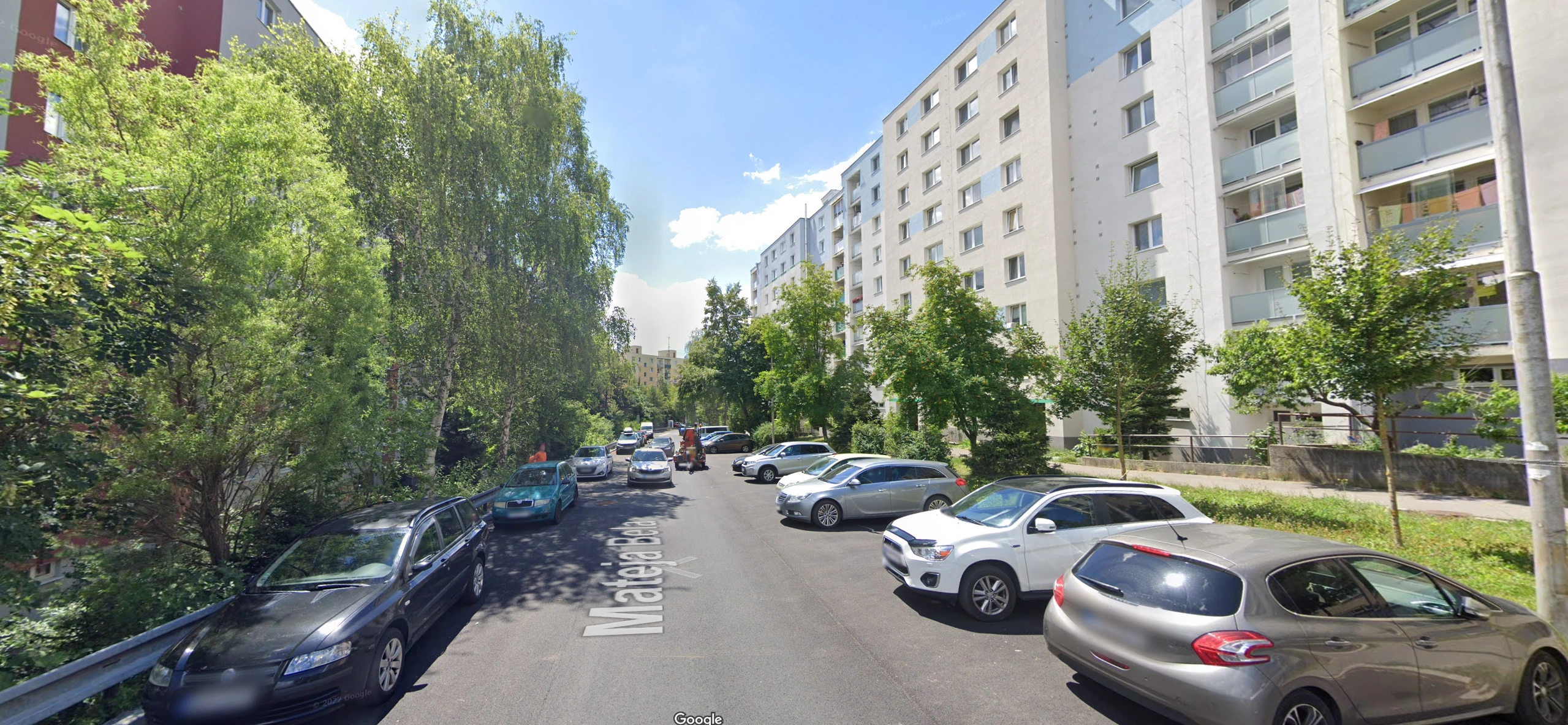 Ulica Mateja Bela v Trenčíne